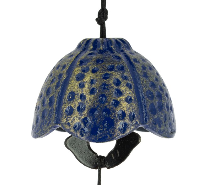 cloche feng shui furin hana indigo en fonte