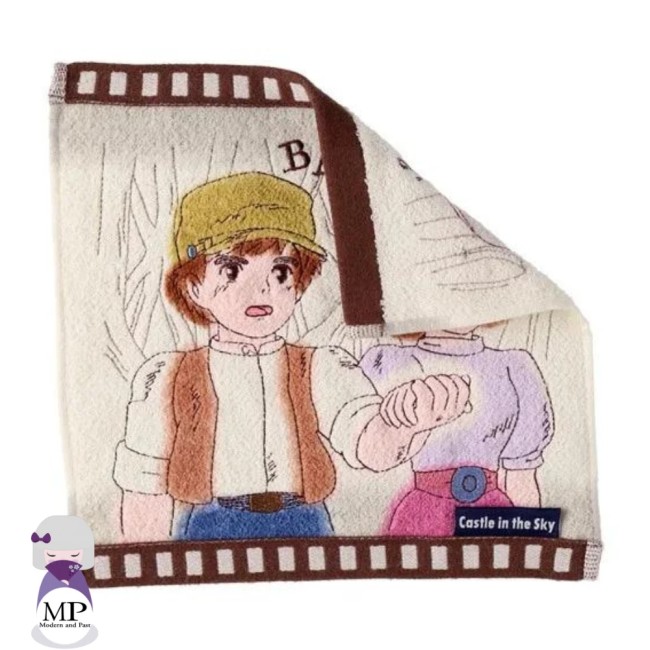 Mini serviette Balus – Sheeta et Pazu – Studio Ghibli