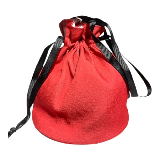 Sac de Kimono japonais rouge et noir à fleurs