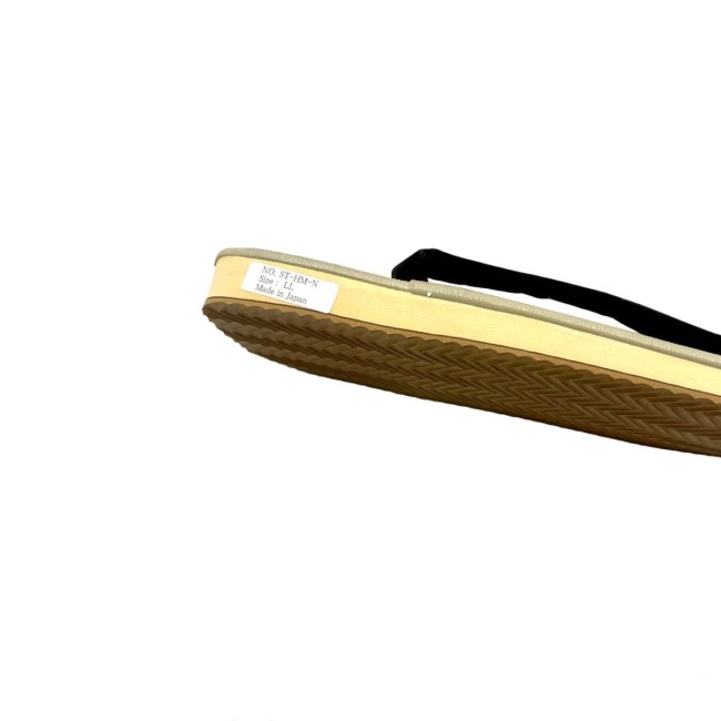 Sandales Zori japonaises paille et velours noir Zori japonaises en paille avec hanao en velours noir