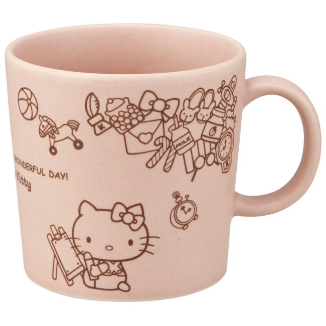 Mug Hello Kitty Mino Sakura Rose – 290 ml Mug Hello Kitty Mino Sakura rose 290 ml fabriqué au Japon
