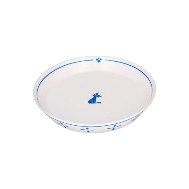 Assiette Osono Jiji en céramique – Produit Studio Ghibli Assiette Osono 18 cm Jiji – Kiki la Petite Sorcière