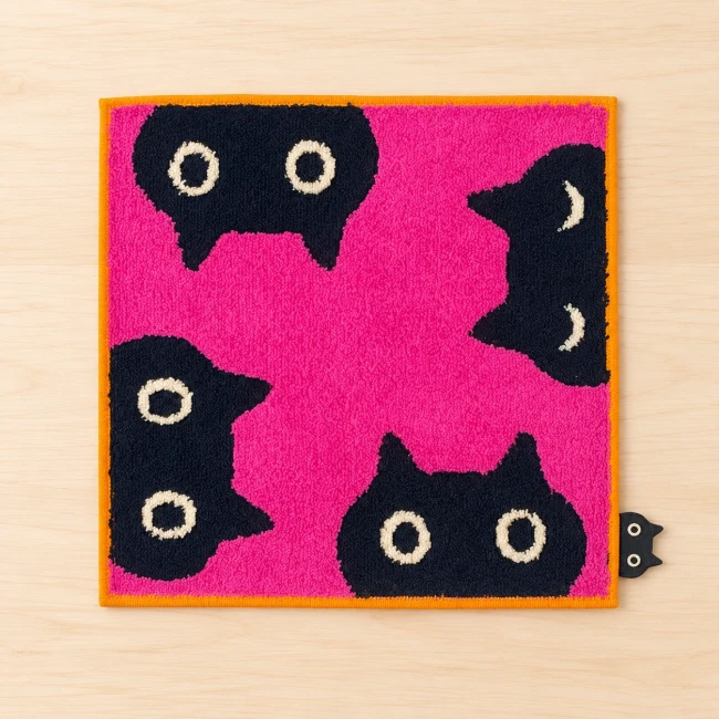 Mini serviette 4 Mémé violet Atsuko Matano - Modern and Past Mini serviette japonaise 4 Mémé violet Atsuko Matano - Modern and Past