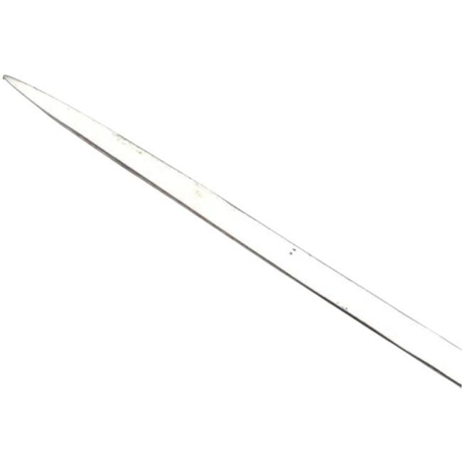 Pic à cheveux japonais en argent motif papillons et fleurs