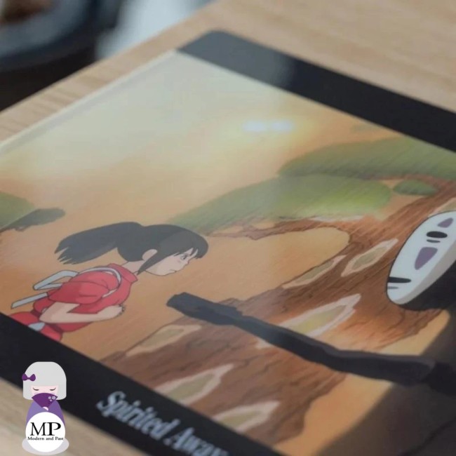 Chemise A4 Chihiro et No Face – Le Voyage de Chihiro – Studio Ghibli – Fabriquée au Japon