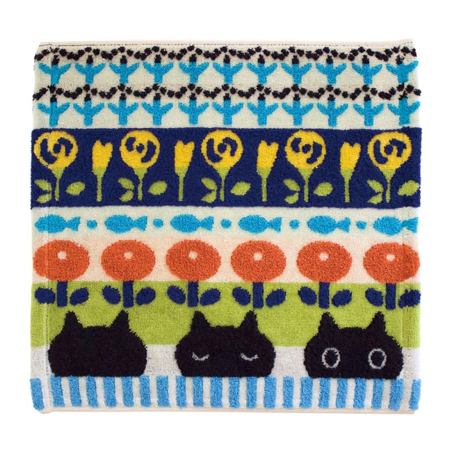 Serviette japonaise en coton éponge Meme Sarasa – Atsuko Matano Ivoire