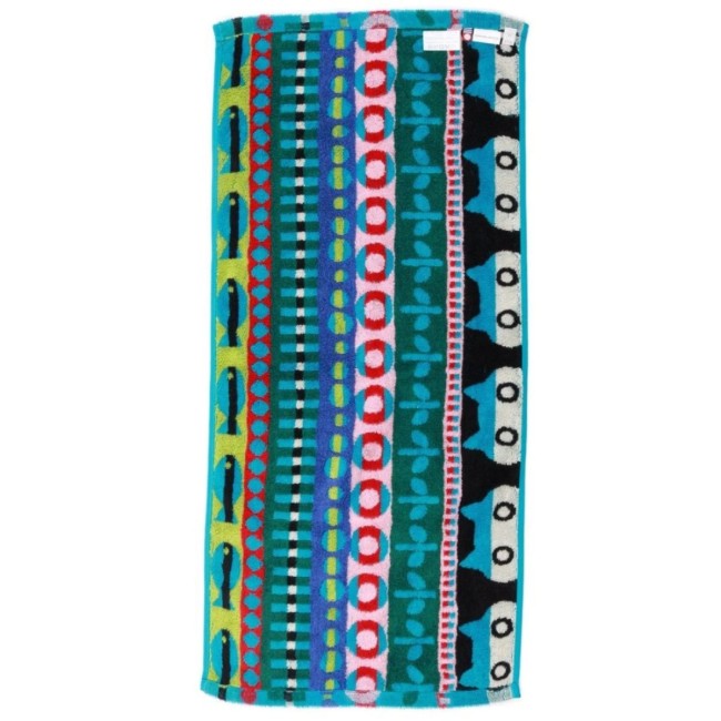 essuie-mains japonais bleu Chat Mémé No Okiniiri en coton Atsuko Matano essuie-mains japonais bleu coton motif chat Mémé No Okiniiri Atsuko Matano