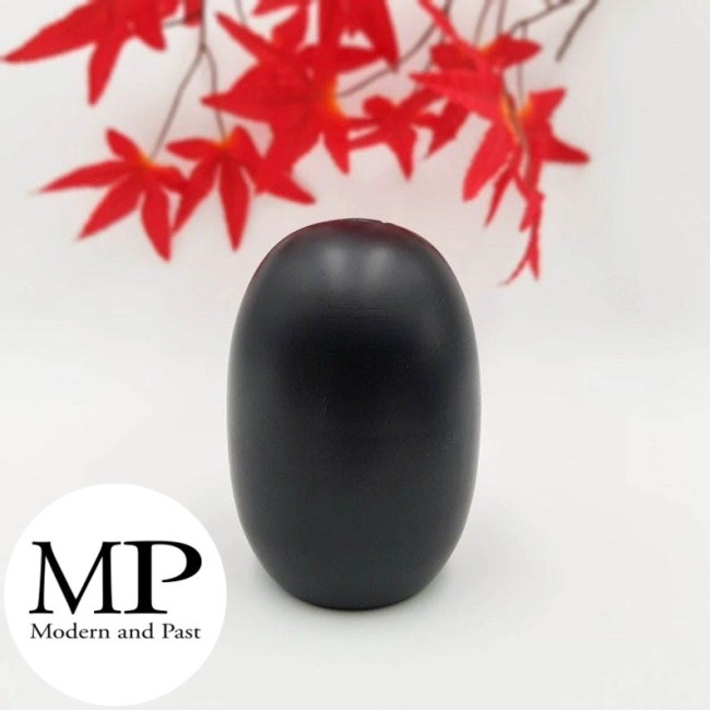 Poupée japonaise Kokeshi Yamaji violette en bois peint à la main