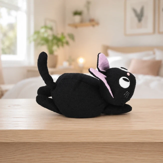 Peluche Jiji style japonais Kiki la petite sorcière Studio Ghibli Modern and Past