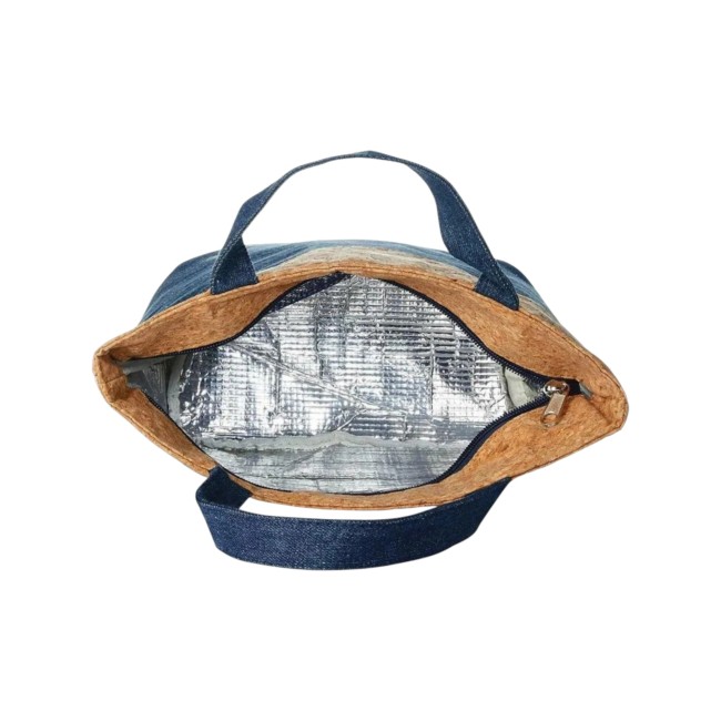 Sac isotherme Totoro style liège et denim – Studio Ghibli