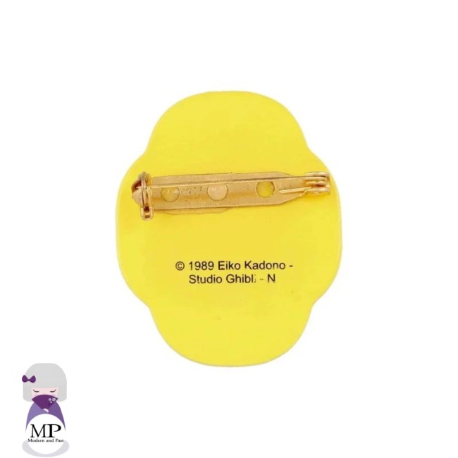 Broche Jiji jaune Kiki la petite sorcière Studio Ghibli