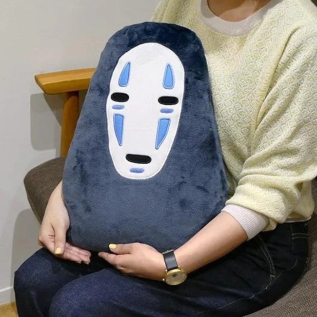 Coussin Sans-Visage No Face – Studio Ghibli Coussin peluche Sans-Visage No Face – Le Voyage de Chihiro