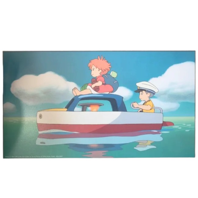 Tableau Ponyo et Sosuke – Studio Ghibli – 38×21 cm
