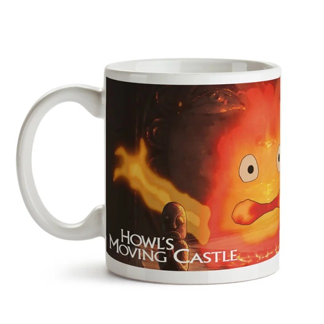 Mug Calcifer – Le Château Ambulant – 340 ml Mug Calcifer Le Château Ambulant officiel Studio Ghibli