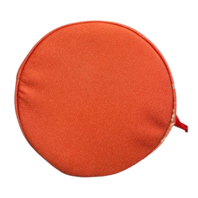 Sac de Kimono japonais orange à motifs floraux