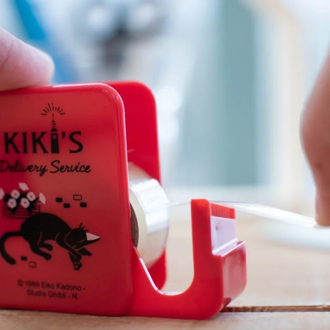 Dévidoir Scotch Koriko Balade – Kiki la Petite Sorcière Dévidoir Scotch Koriko Balade Jiji – Studio Ghibli – fabriqué au Japon