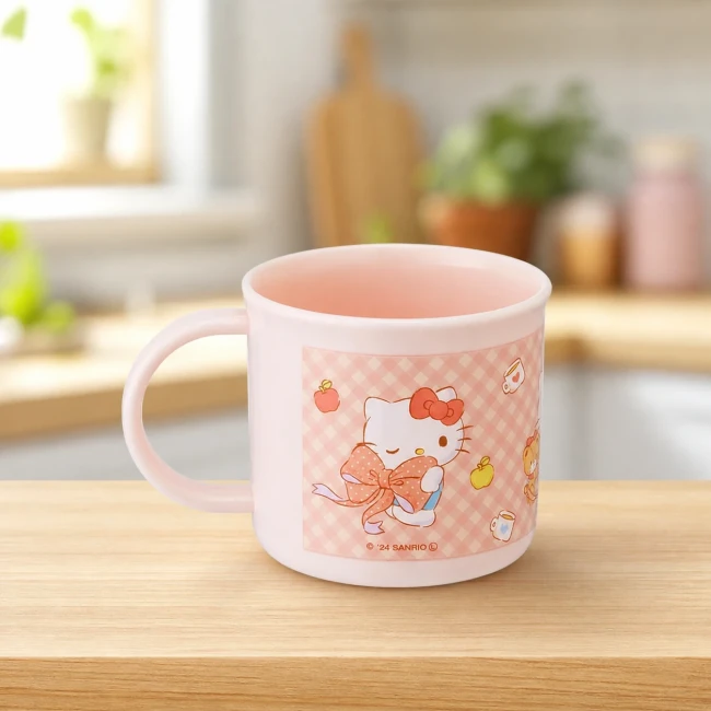 Mug Hello Kitty 200 ml rose licence officielle Sanrio fabriqué au Japon Modern and Past