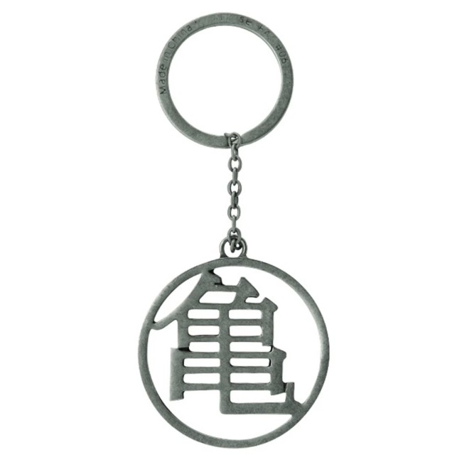 Porte-clés Dragon Ball Kame Symbol en métal 3D