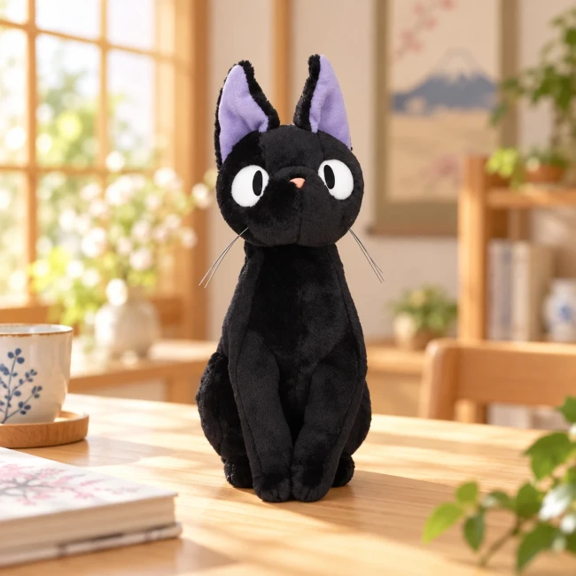 Peluche Jiji Komorebi Kiki la petite sorcière Studio Ghibli - Modern and Past