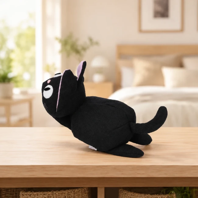 Peluche Jiji style japonais Kiki la petite sorcière Studio Ghibli Modern and Past