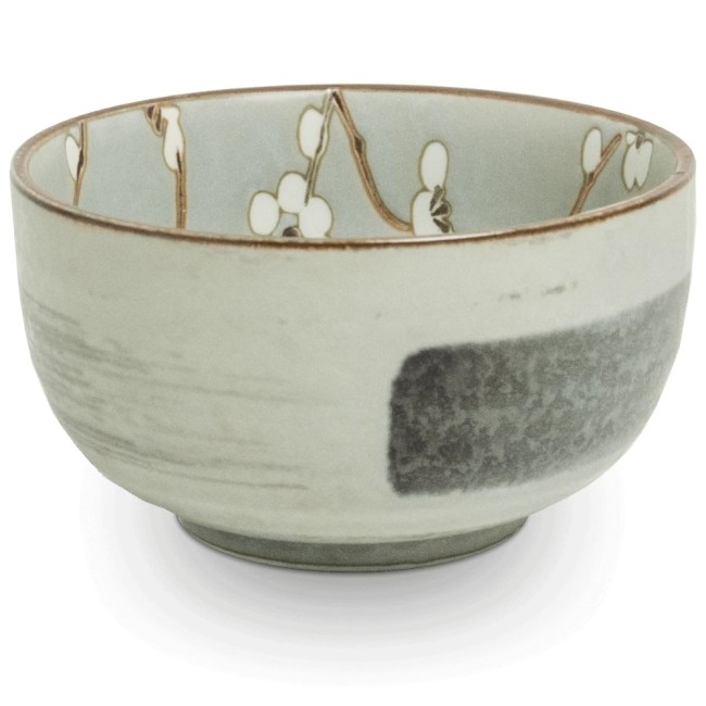 Bol japonais à riz ou à soupe vert Soshun, Fabriqué au Japon Bol japonais - vert Soshun - riz - soupe - cuisine - 13 x 7 cm - 500ml - vaisselle - Modern and Past - Brest - fabriqué au Japon