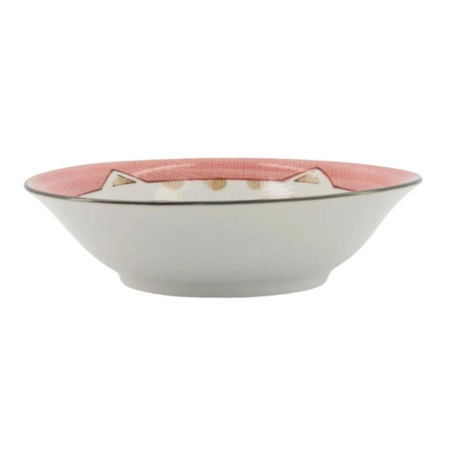 bol japonais Kawaii chat Neko rose fabriqué au Japon bol japonais kawaii chat Neko rose 16,5 cm 450 ml