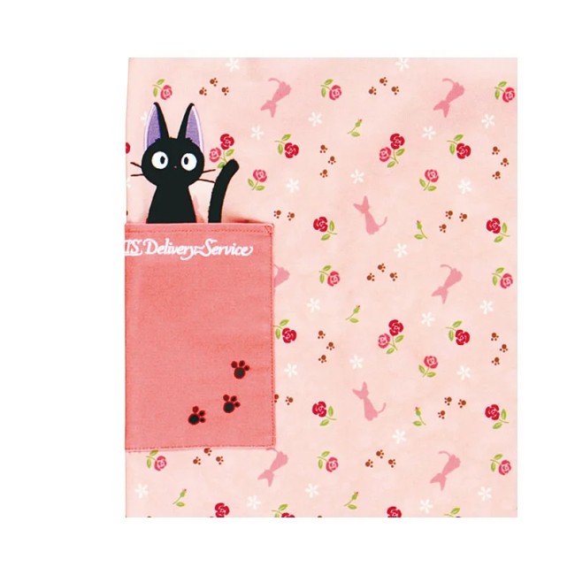 Tablier Jiji & Fleurs – Kiki la Petite Sorcière Tablier Jiji et fleurs Kiki la Petite Sorcière rose