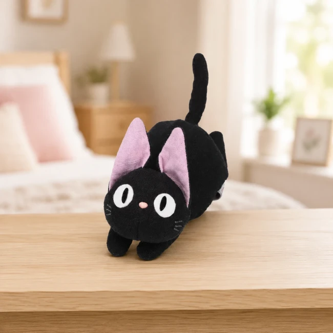 Peluche Jiji style japonais Kiki la petite sorcière Studio Ghibli Modern and Past