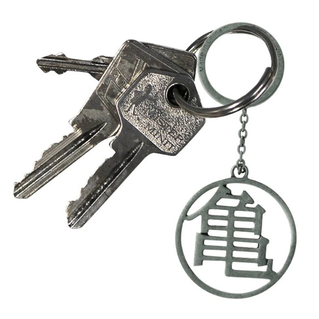 Porte-clés Dragon Ball Kame Symbol en métal 3D