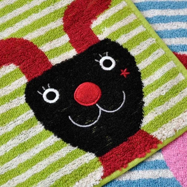 Mini serviette japonaise Bunny ST couleur vert – Atsuko Matano mini serviette japonaise Bunny ST verte Atsuko Matano