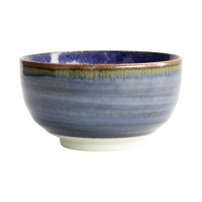 Bol japonais Seigaiha Bleu – Motif vagues Seigaiha – Porcelaine du Japon Bol japonais Seigaiha Bleu en porcelaine – Fabriqué au Japon