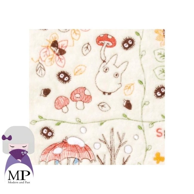 Mini-serviette Totoro les quatre saisons en coton – Studio Ghibli