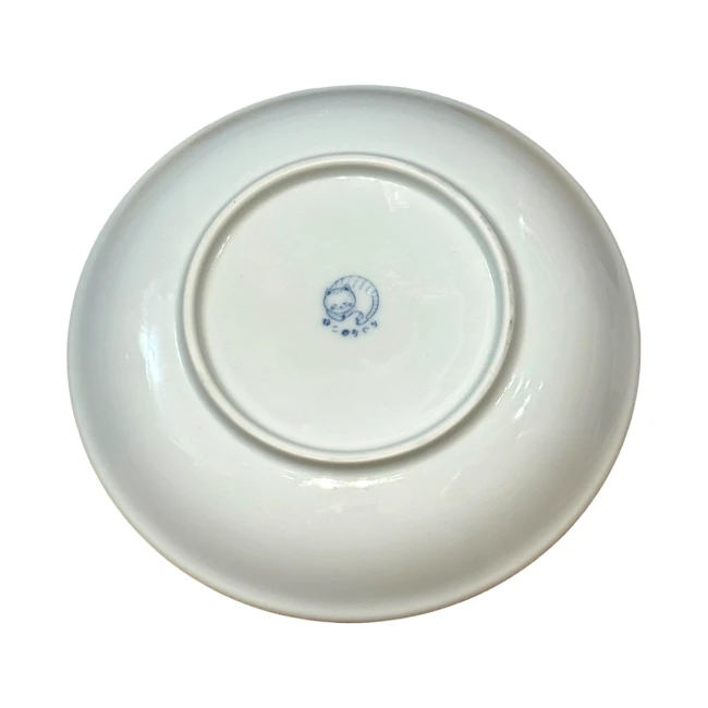 Assiette japonaise Chat Neko Hachiware - Modern and Past Assiette japonaise ronde Chat Neko Hachiware en porcelaine Modern and Past