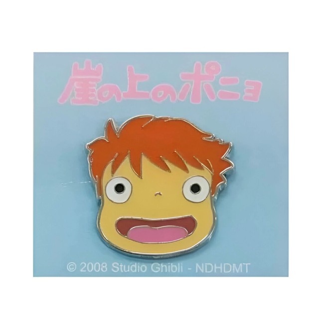 Pin’s Ponyo gros plan – Ponyo sur la Falaise pin’s Ponyo gros plan – Studio Ghibli