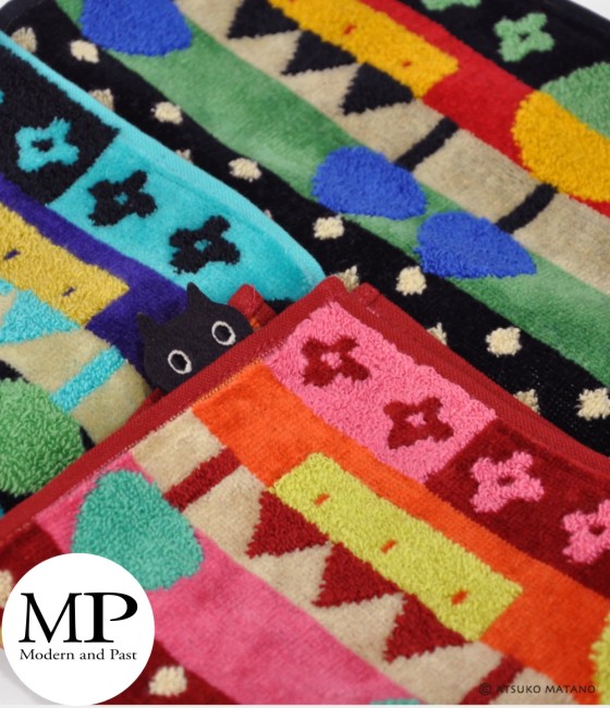 Petit foulard japonais Atsuko Matano Checkmate bleu Petit foulard japonais bleu motif Checkmate Atsuko Matano