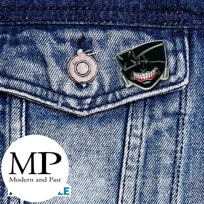 Pin’s Tokyo Ghoul masque Ken Kaneki pin’s masque Tokyo Ghoul Ken Kaneki officiel