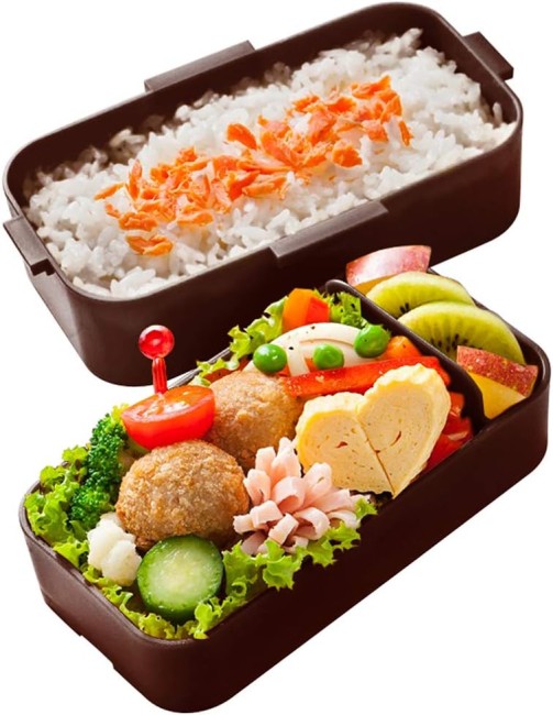 Bento 2 niveaux Totoro blanc farandole – Mon Voisin Totoro