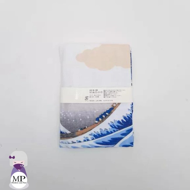 Tenugui japonais La Grande Vague de Kanagawa – Hokusai