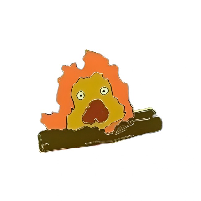 Pin's Calcifer – Studio Ghibli officiel Pin's Calcifer officiel du Château Ambulant