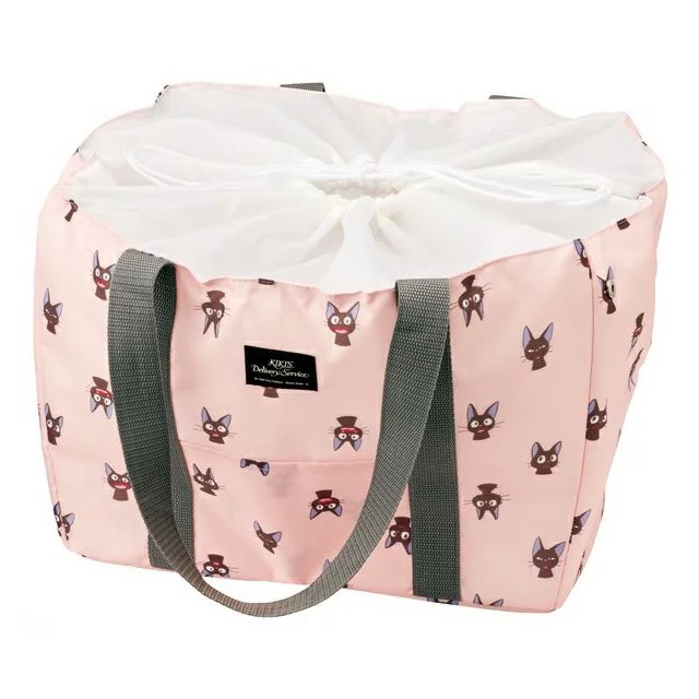Sac isotherme Jiji – intérieur – Studio Ghibli sac isotherme Jiji rose intérieur thermique – Kiki la Petite Sorcière