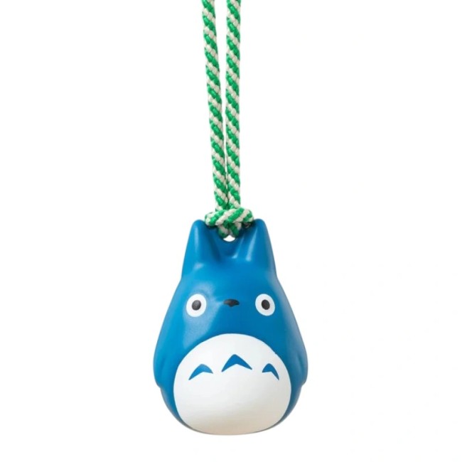Strap Clochette Totoro Bleu – licence officielle Studio Ghibli Strap clochette Netsuke Totoro Bleu – Studio Ghibli – fabriqué au Japon