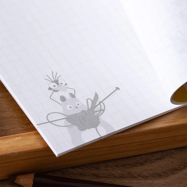 Carnet de notes Leçon de tricot Chihiro B6 Studio Ghibli