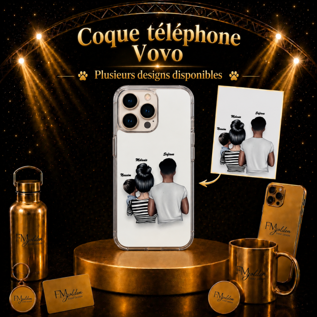 Coque personnalisée Vovo