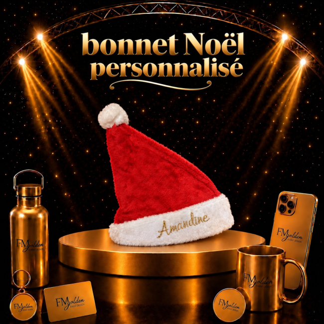 Bonnet Noël personnalisé