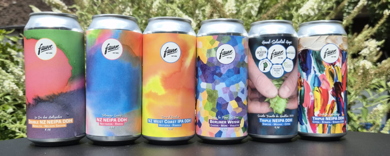Nouveautés Craft de chez  Fauve chez Houblons d'Exception