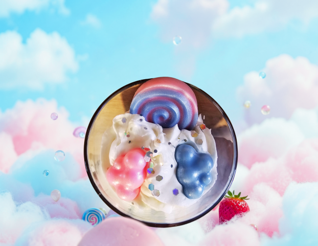 Bougie coulée à la main - cire végétale et parfum de Grasse