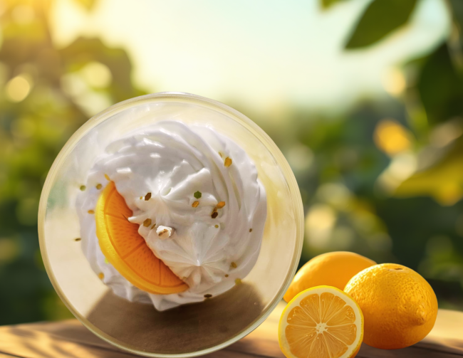 Bougie artisanale limoncello cire naturelle