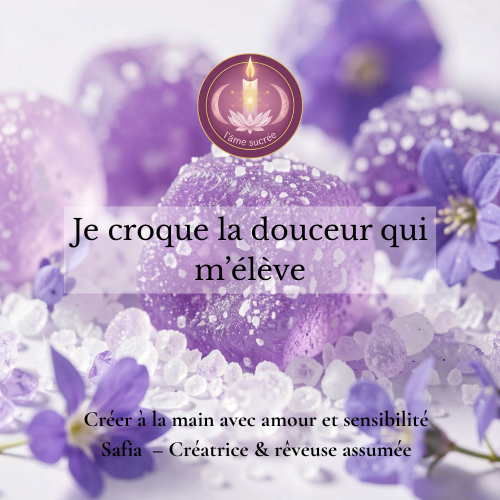 Carte sensorielle - Violette croquante