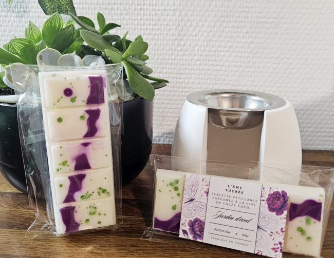 Tablette pétillante - Parfum Lilas