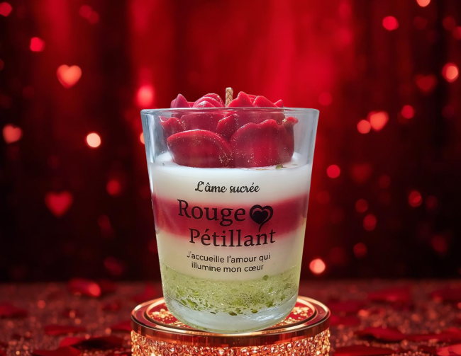 Rouge Pétillant - Parfum cerise noire explosive